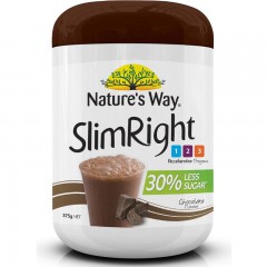 Nature's way佳思敏膳食纤维代餐奶昔巧克力味375g